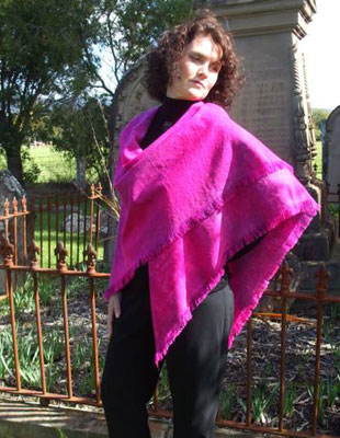 Large woollen shawls