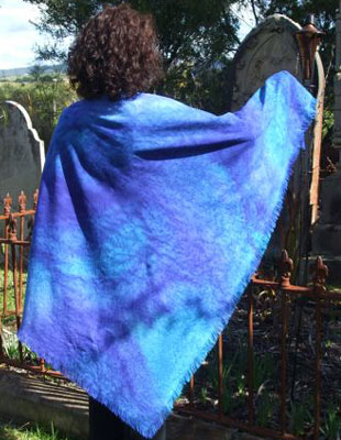 Large woollen shawls