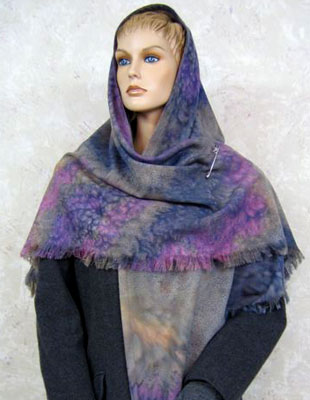 Large woollen shawls