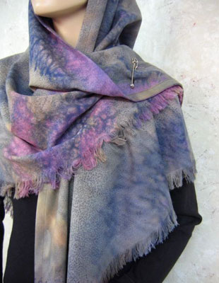 Large woollen shawls