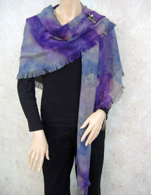 Large woollen shawls